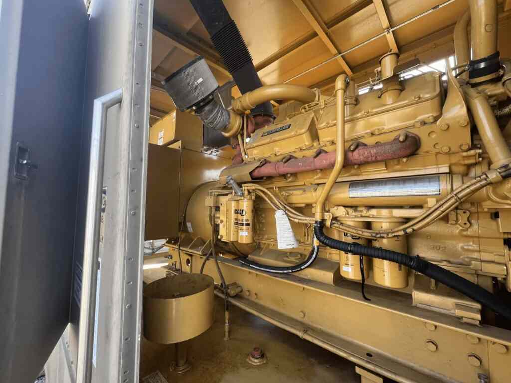 Caterpillar 3412C Standby Diesel Generator — SOLD